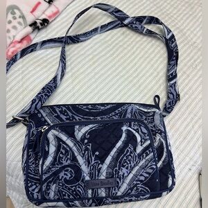 Blue Vera Bradley Shoulder/Crossbody bag
